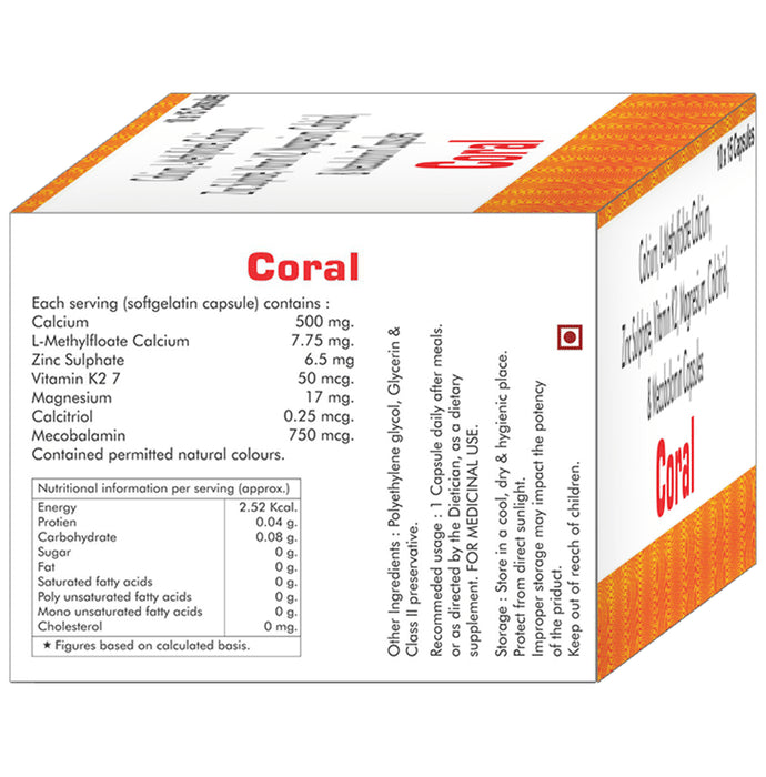 Dr. Ethix's Coral Capsule (15 Each)