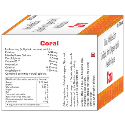 Dr. Ethix's Coral Capsule (15 Each)