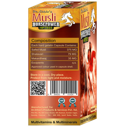 Dr. Ethix's Musli Horsepower HP 7935 Capsule