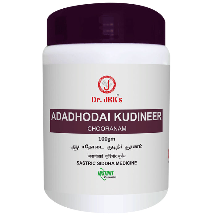 Dr. JRK Adadhodai Kudineer Chooranam - Classic Derma