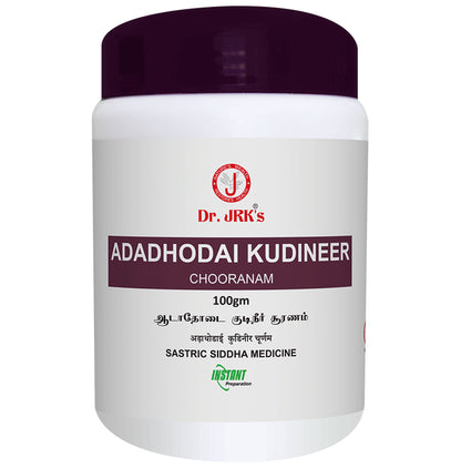 Dr. JRK Adadhodai Kudineer Chooranam - Classic Derma