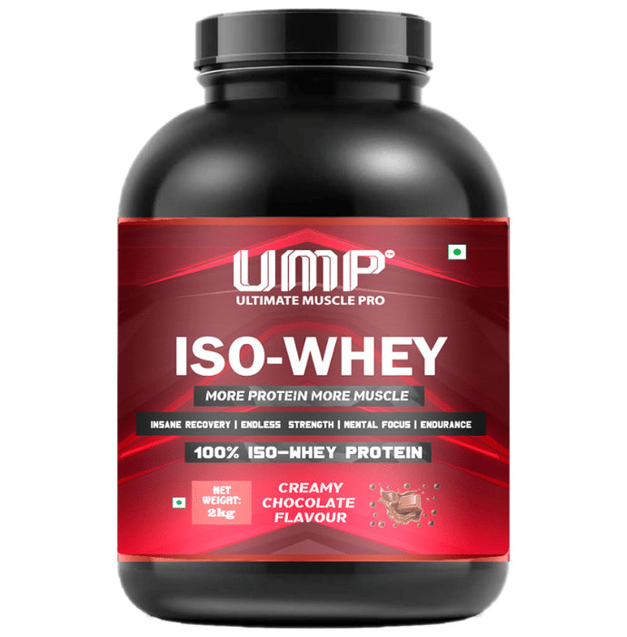 Ultimate Muscle Pro ISO-Whey Protein Powder Creamy Chocolate - Classic Derma