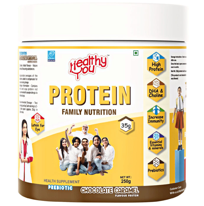 Healthy You Protein Powder Chocolate Caramel - Classic Derma