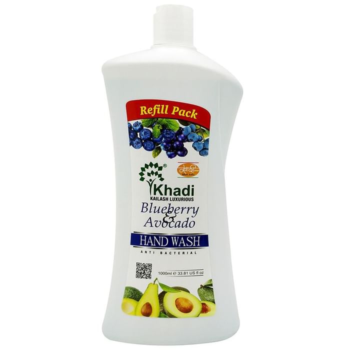 Khadi Blueberry Avocado-Refill Pack Hand Wash - Classic Derma