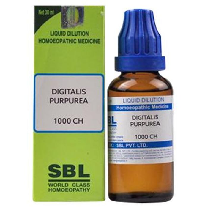 SBL Digitalis Purpurea Dilution 1000 CH - Classic Derma
