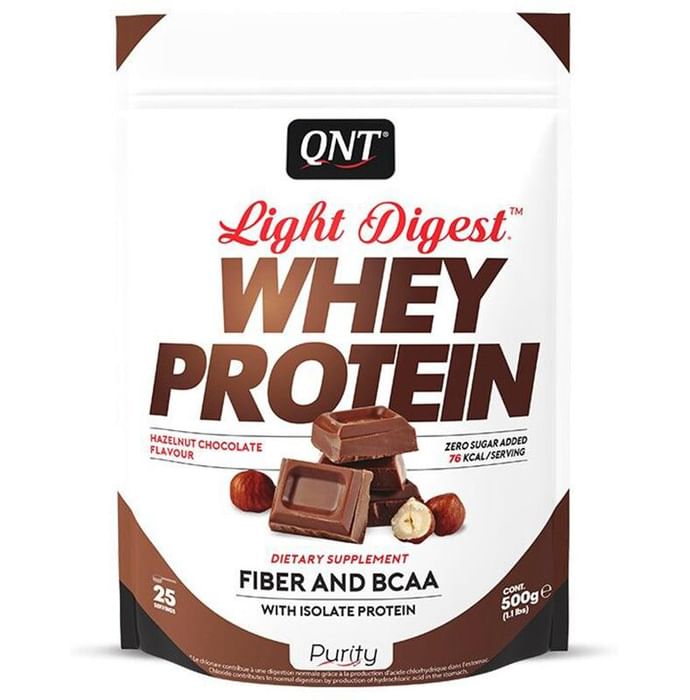 QNT Light Digest Whey Protein Hazelnut Chocolate - Classic Derma