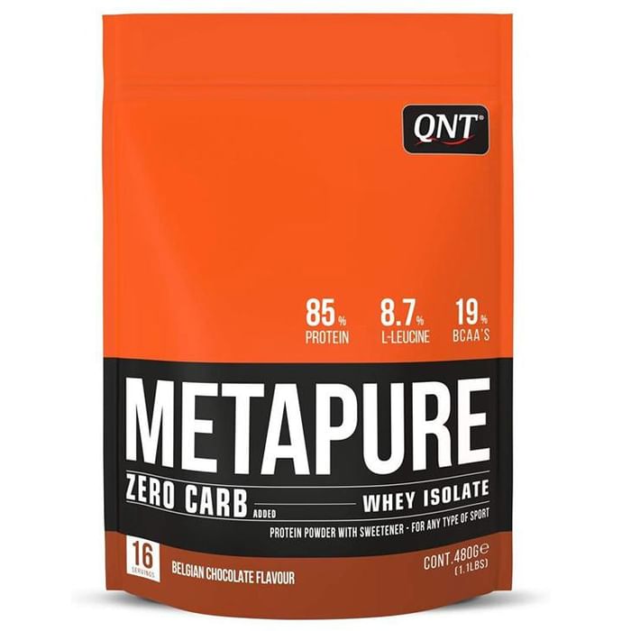 QNT Metapure Whey Isolate Zero Carb Powder Belgiun Chocolate - Classic Derma