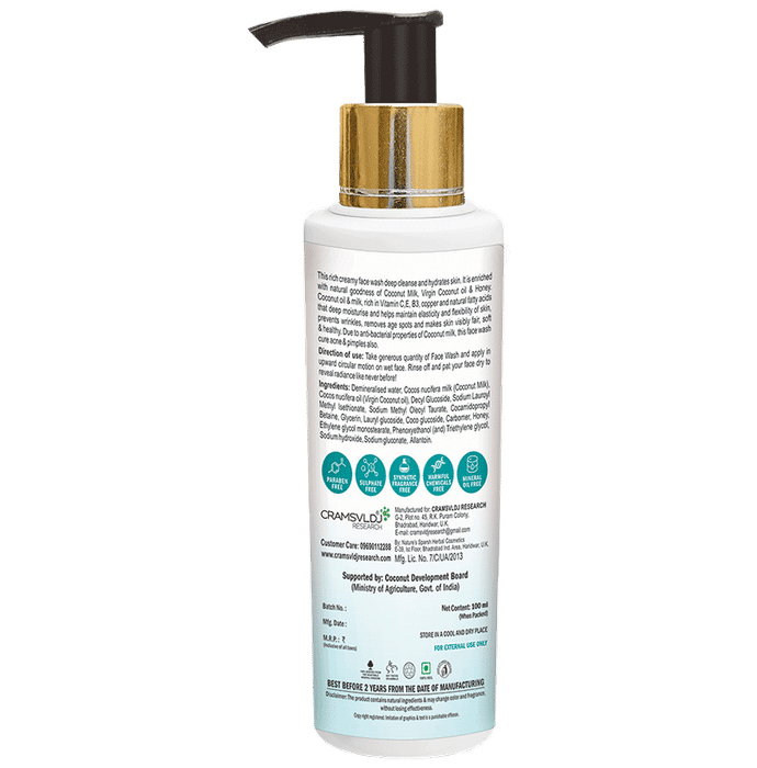 Blue Tansy Coconut Milk and Honey Face Wash - Classic Derma