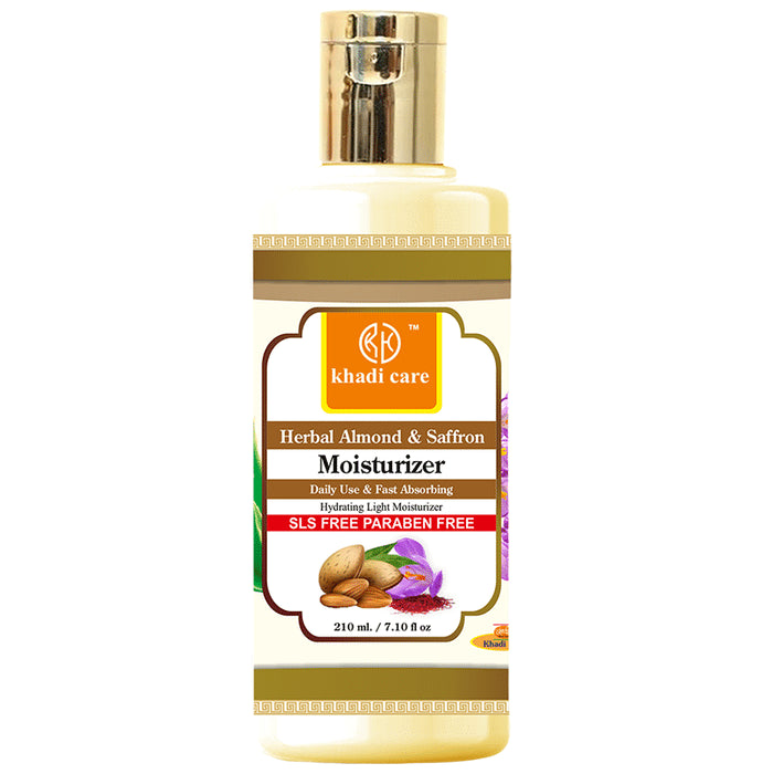 Khadi Care Herbal Almond & Saffron Moisturiser - Classic Derma