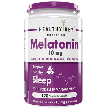 HealthyHey Melatonin 10mg Vegetable Capsule - Classic Derma