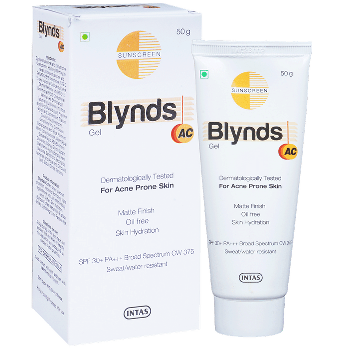 Blynds AC Gel SPF 30+ PA+++ for Skin Hydration | For Acne-Prone Skin - Classic Derma