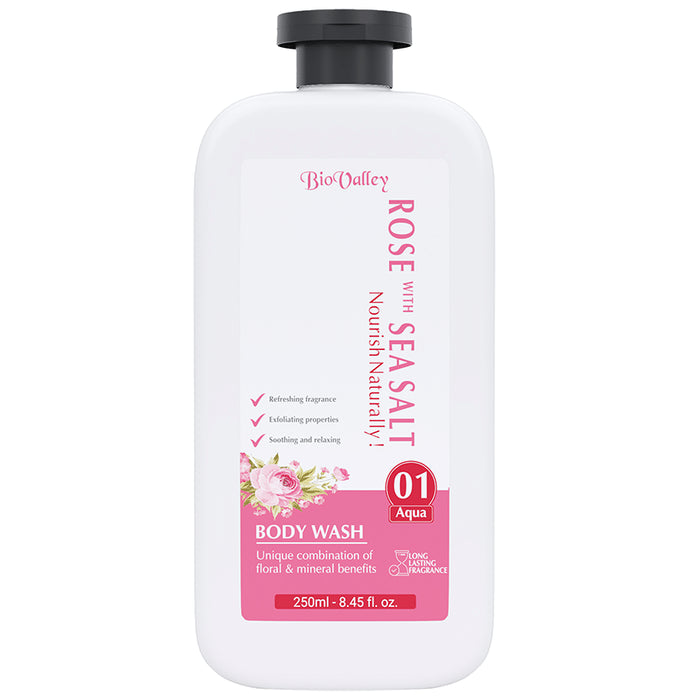 Bio Valley Body Wash Rose & Sea Salt - Classic Derma