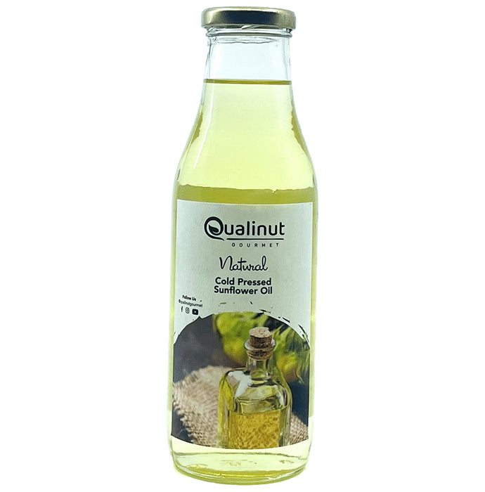 Qualinut Gourmet Natural Cold Pressed Sunflower Oil - Classic Derma