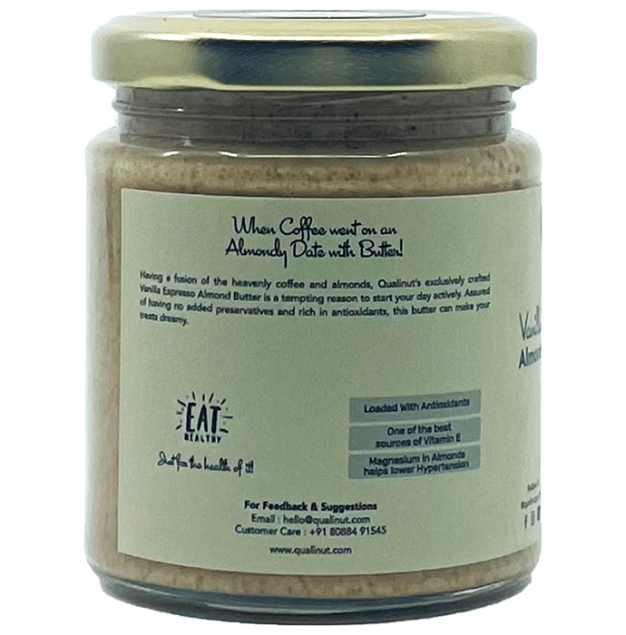 Qualinut Gourmet Vanilla Espresso Almond Butter