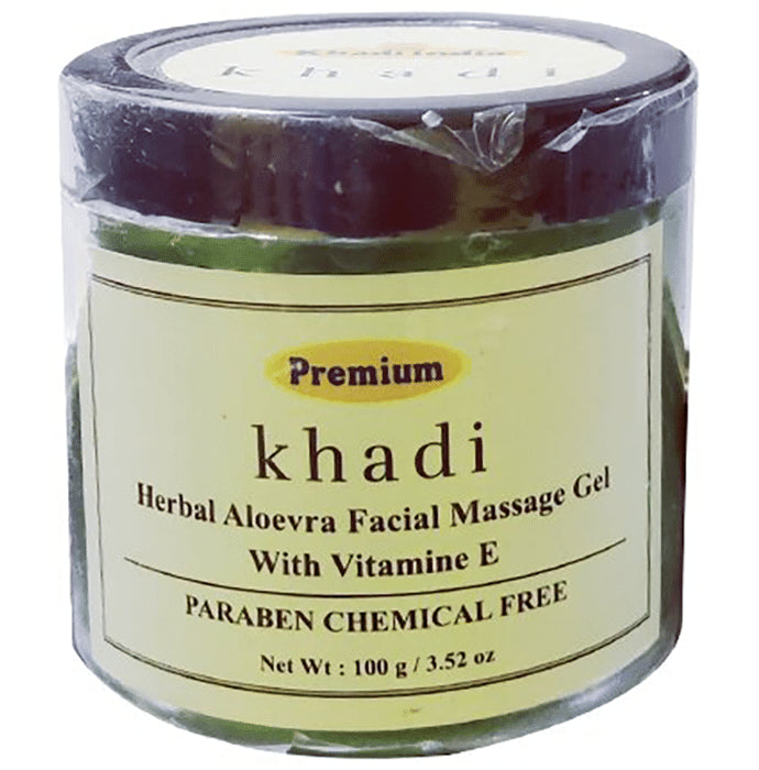 Khadi Herbal Aloevera Facial Massage Gel - Classic Derma