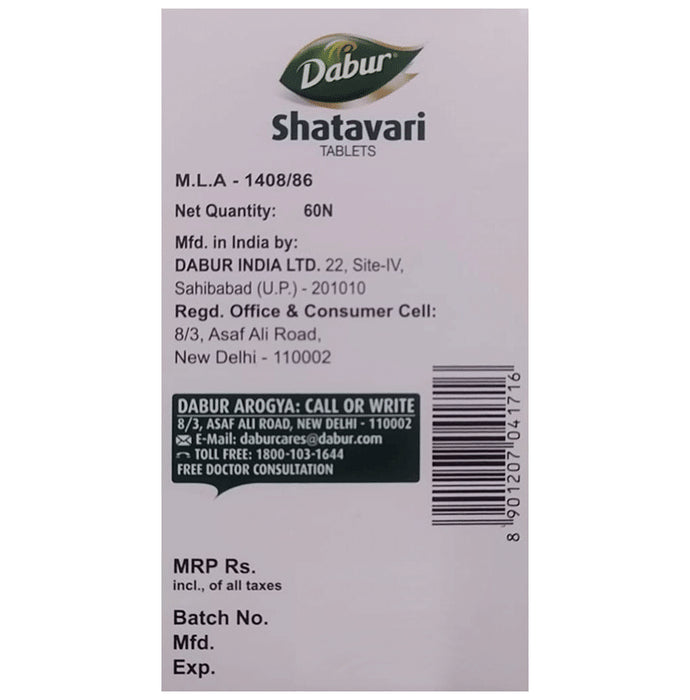 Dabur Shatavari Tablet Women's Health