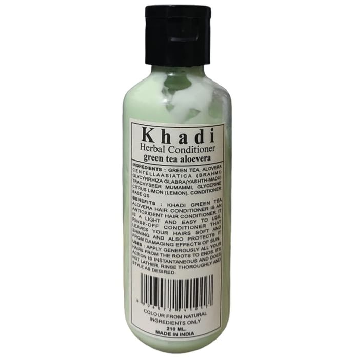 Khadi Herbal Conditioner Green Tea Aloevera - Classic Derma