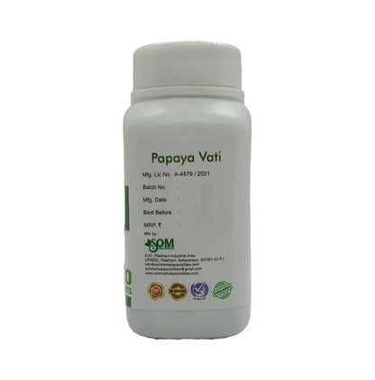Som Herbal Specialities Papaya vati Tablet