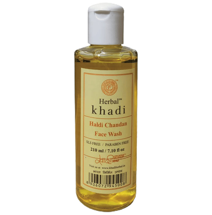 Khadi Herbal Haldi Chandan Face Wash - Classic Derma