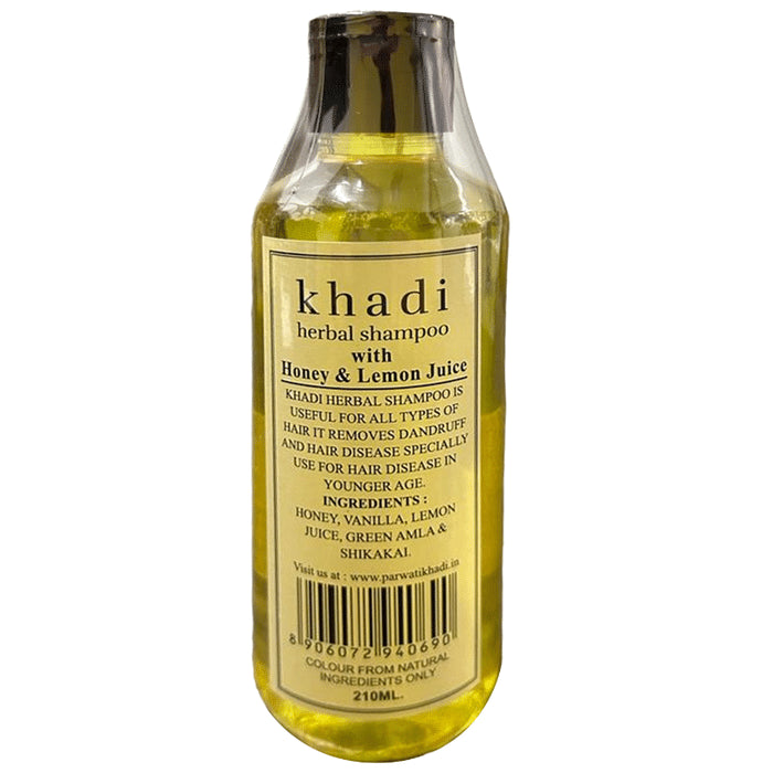 Khadi Herbal Honey & Lemon Juice Shampoo - Classic Derma