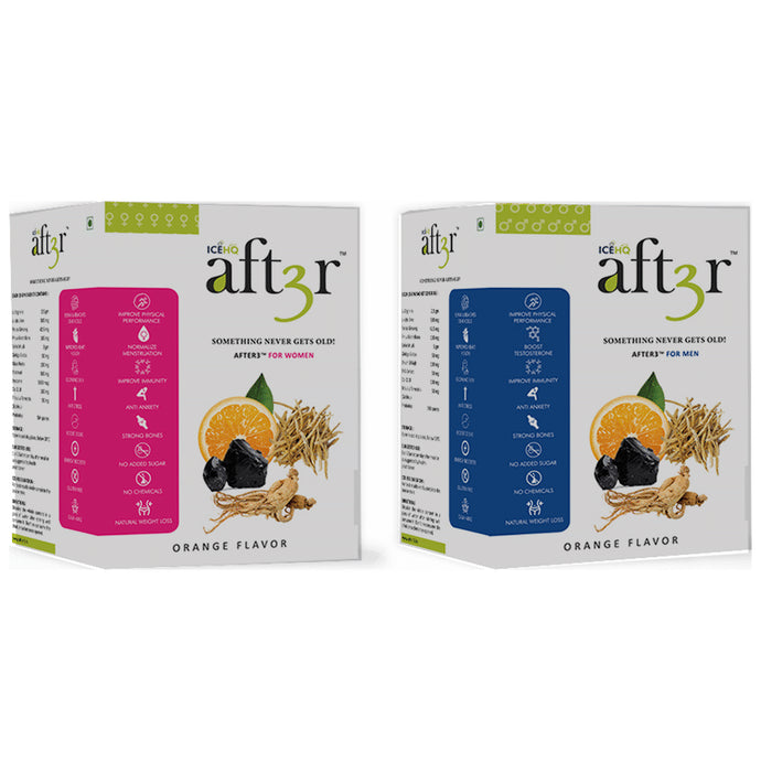 After 3 Combo Pack for Men & Women Orange Trial Pack - Classic Derma