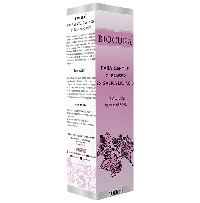 Biocura Daily Gentle Cleanser 2% Salicylic Acid - Classic Derma