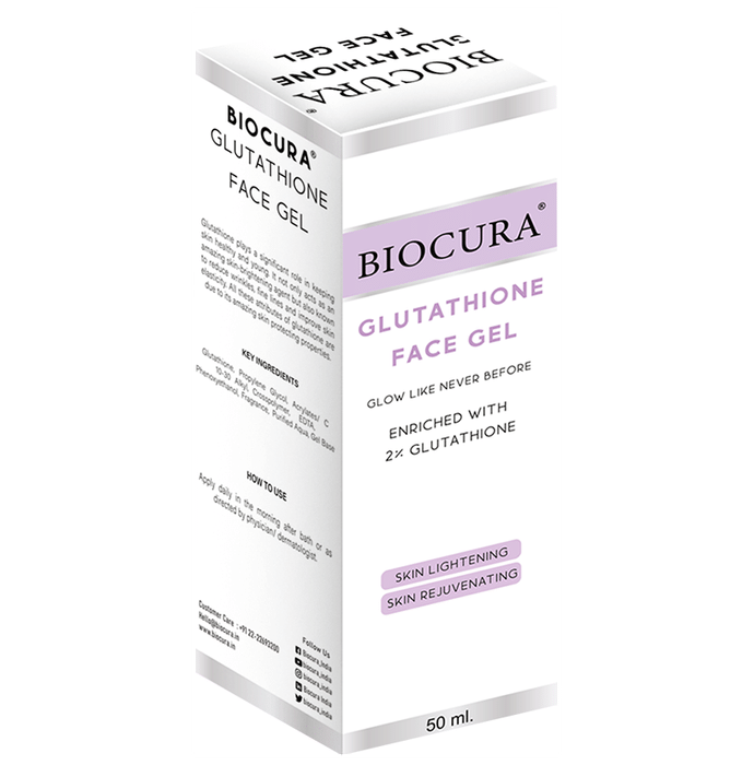 Biocura Glutathione Face Gel - Classic Derma