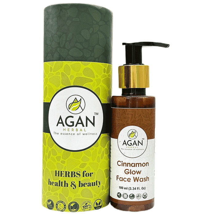 Agan Herbal Cinnamon Glow Face Wash - Classic Derma