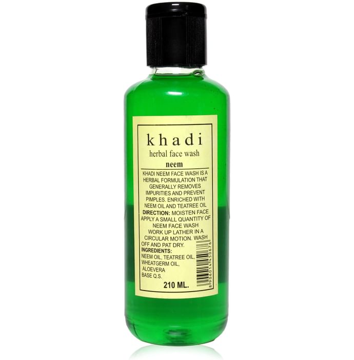Khadi Herbal Neem Face Wash - Classic Derma
