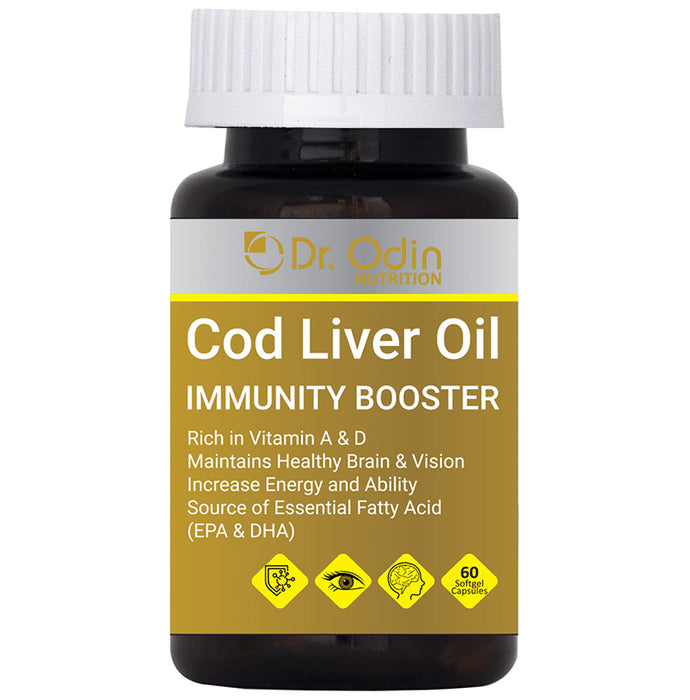 Dr. Odin Nutrition Cod Liver Oil Softgel Capsule - Classic Derma