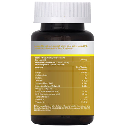 Dr. Odin Nutrition Cod Liver Oil Softgel Capsule