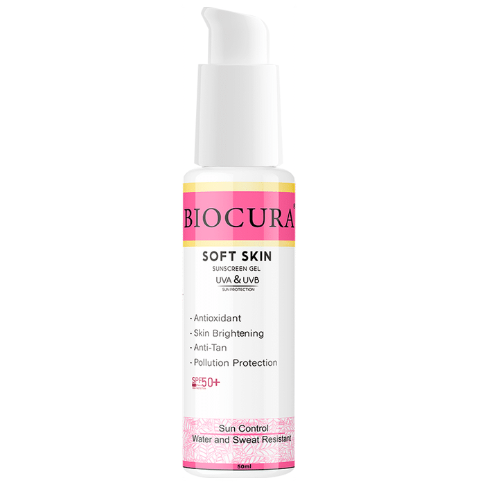 Biocura Soft Skin Sunscreen Gel SPF 50 PA++ - Classic Derma