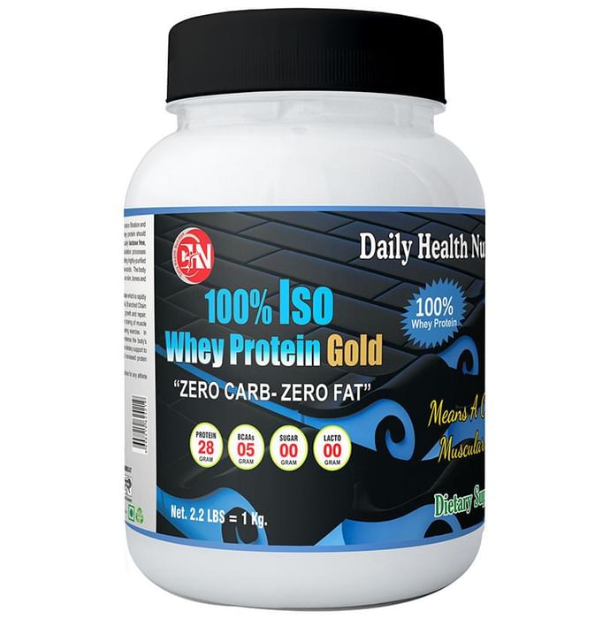 Daily Health Nutrition 100% Iso Whey Protein Gold - Classic Derma