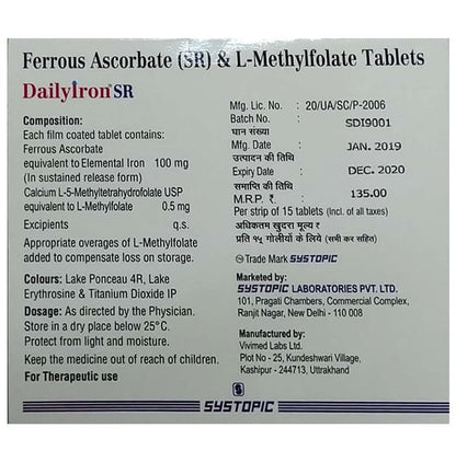Daily Iron SR Tablet