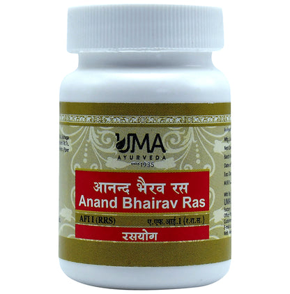 Uma Ayurveda Anand Bhairav Ras Tablet - Classic Derma