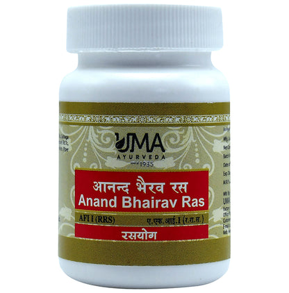 Uma Ayurveda Anand Bhairav Ras Tablet - Classic Derma