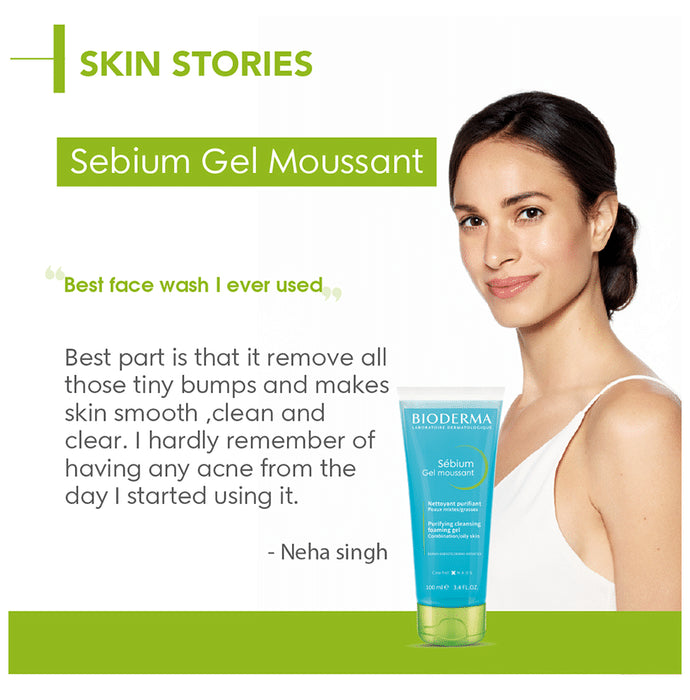 Bioderma Sebium Moussant Purifying Cleansing Foaming Gel