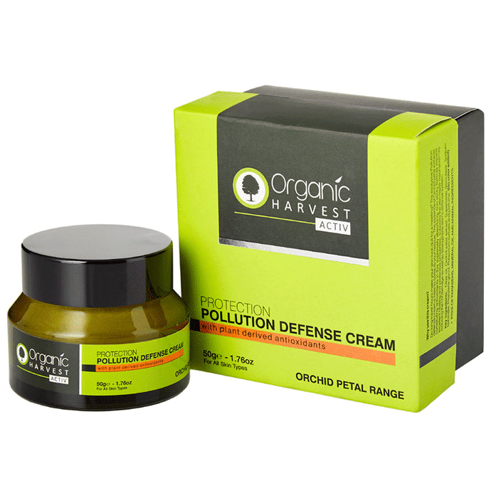Organic Harvest Activ Orchid Petal Range Pollution Defence Cream - Classic Derma