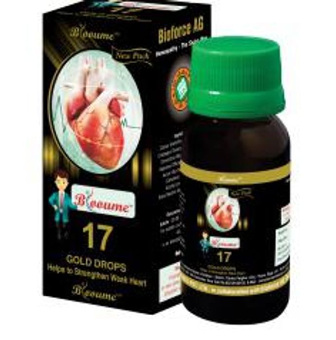 Buy Bioforce Blooume 17 Heart Care Gold Drop Online| Classic Derma ...