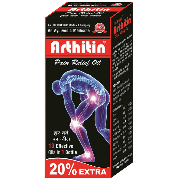Dr. Parth Arthitin Pain Relief Oil - Classic Derma