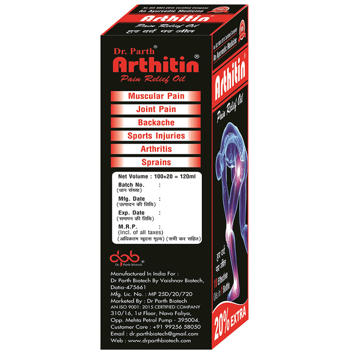 Dr. Parth Arthitin Pain Relief Oil