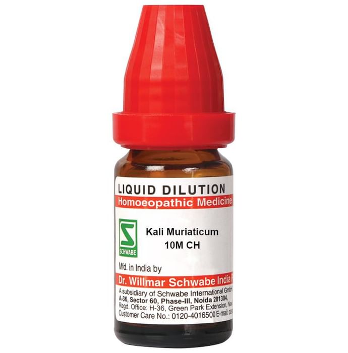 Dr Willmar Schwabe India Kali Muriaticum Dilution 10M CH - Classic Derma