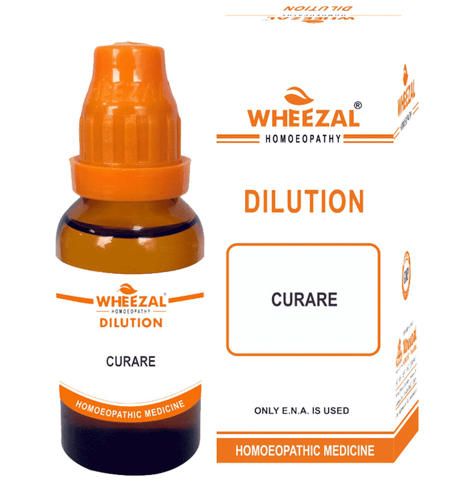 Wheezal Curare Dilution 50M - Classic Derma