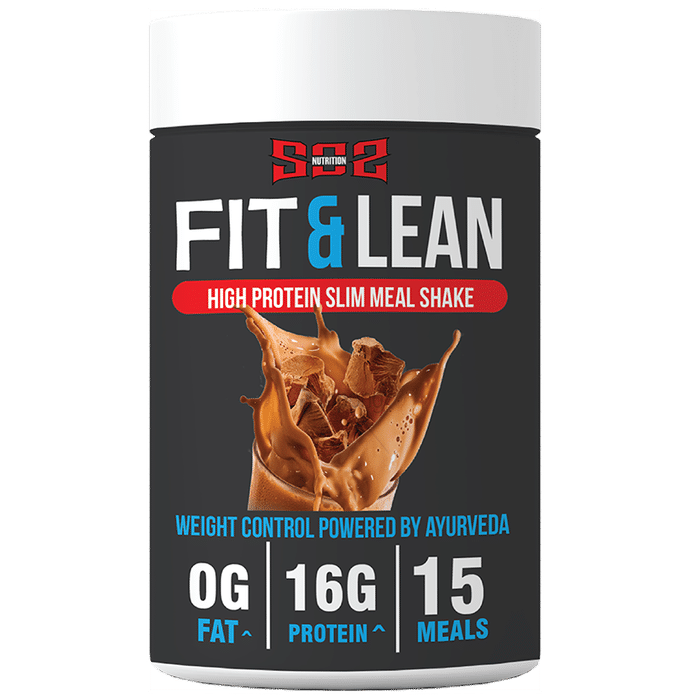 SOS Nutrition Fit & Lean High Protein Slim Meal Shake Double Rich Chocolate - Classic Derma