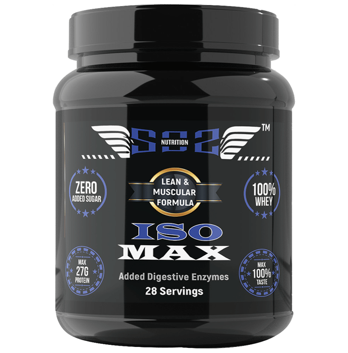 SOS Nutrition Iso Max Lean & Muscular Formula Belgian Rich Chocolate - Classic Derma