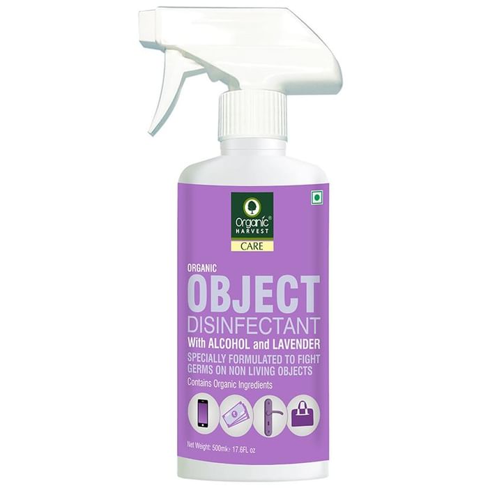 Organic Harvest Object Disinfectant with Alcohol and Lavender - Classic Derma