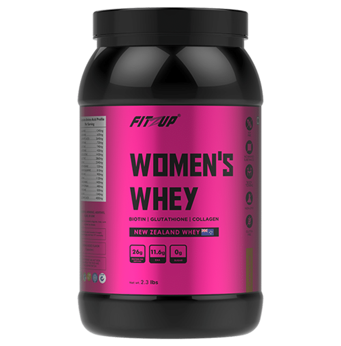 Fitzup Women's Whey Protein Powder Cappuccino - Classic Derma