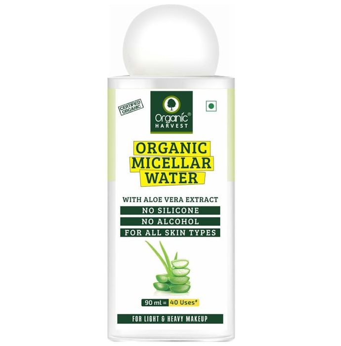 Organic Harvest Organic Micellar Water with Aloe Vera Extract - Classic Derma