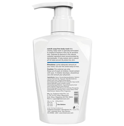 Fixderma Cosmetic Laboratories Oatsilk Soap Free Body Wash