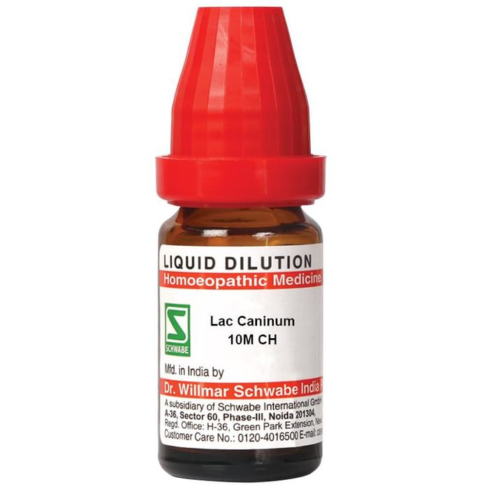 Dr Willmar Schwabe India Lac Caninum Dilution 10M CH - Classic Derma
